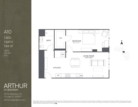 210 N Aberdeen St Studio-2 Beds Apartment for Rent - Photo Gallery 40